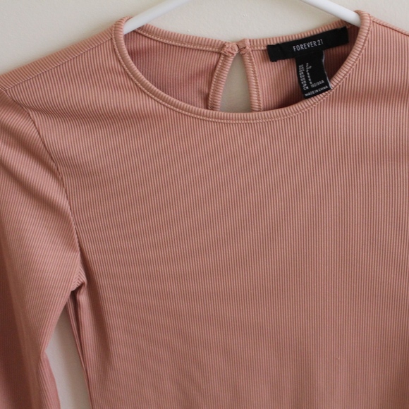 Nude long-sleeved body suit - Picture 2 of 5